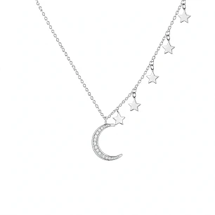 Cadena de Plata Rodinada Fabricación Italiana 925 modelo 18084FNSWSH1