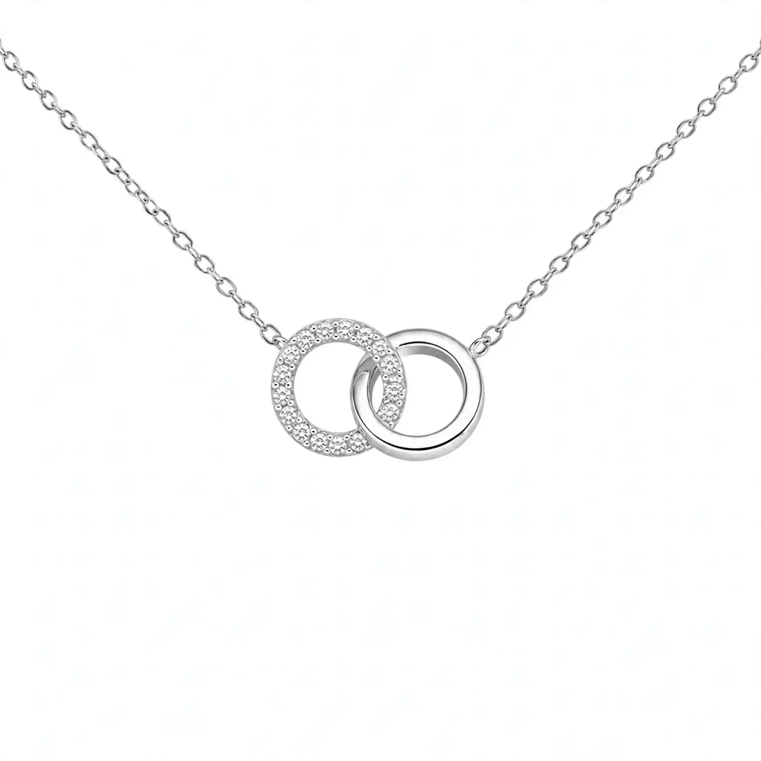 Cadena de Plata Rodinada Fabricación Italiana 925 modelo 2822FNSWSH1 1