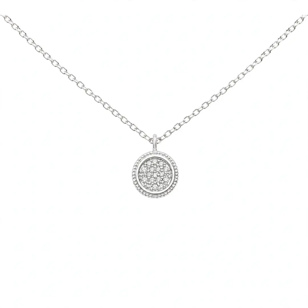 Cadena de Plata Rodinada Fabricación Italiana 925 modelo 4873FNSWSH1 1