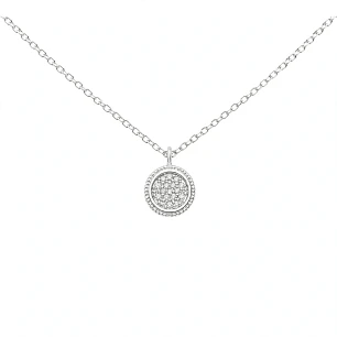 Cadena de Plata Rodinada Fabricación Italiana 925 modelo 4873FNSWSH1
