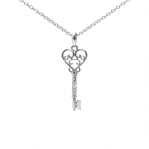 Cadena de Plata Rodinada Fabricación Italiana 925 modelo 6322FNSWSH1