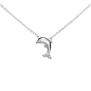 Cadena de Plata Rodinada Fabricación Italiana 925 modelo 7327FNSWSH1