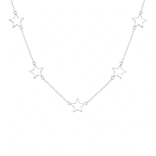 Cadena de Plata Rodinada Fabricación Italiana 925 modelo 7809FNSWSH1