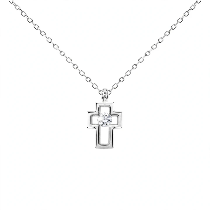 Cadena de Plata Rodinada Fabricación Italiana 925 modelo 7976FNSWSH1 1
