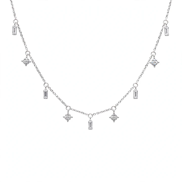 Cadena de Plata Rodinada Fabricación Italiana 925 modelo 9206FNSWSH1 1