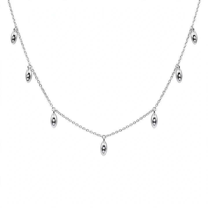 Cadena de Plata Rodinada Fabricación Italiana 925 modelo 9247FNSWSH1 1