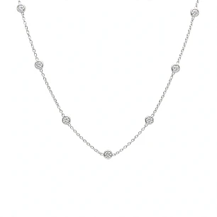 Cadena de Plata Rodinada Fabricación Italiana 925 modelo 9257FNSWSH1