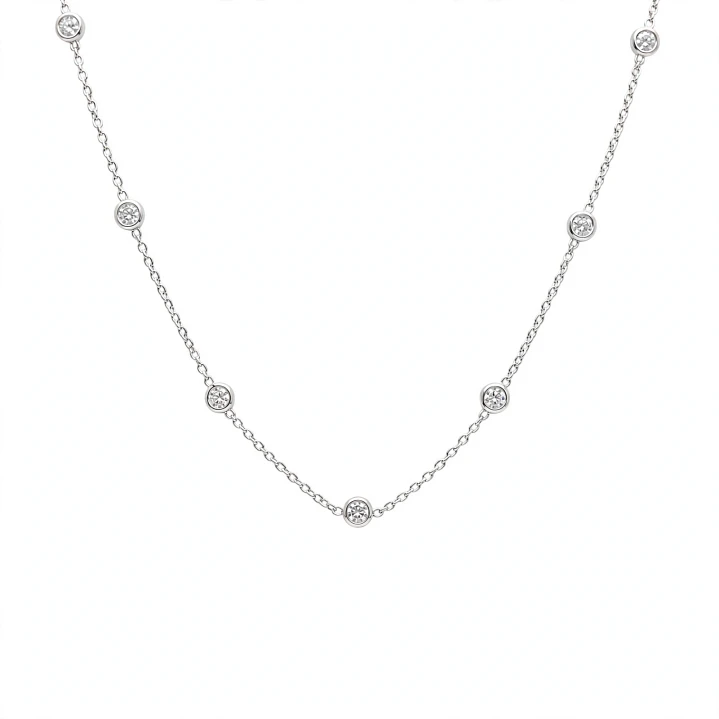 Cadena de Plata Rodinada Fabricación Italiana 925 modelo 9257FNSWSH1 1