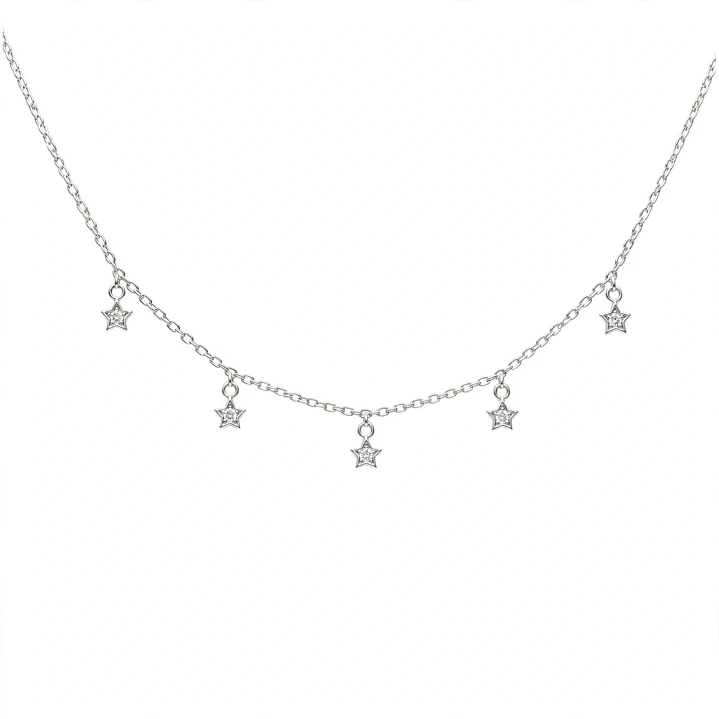 Cadena de Plata Rodinada Fabricación Italiana 925 modelo 9987FNSWSH1 1