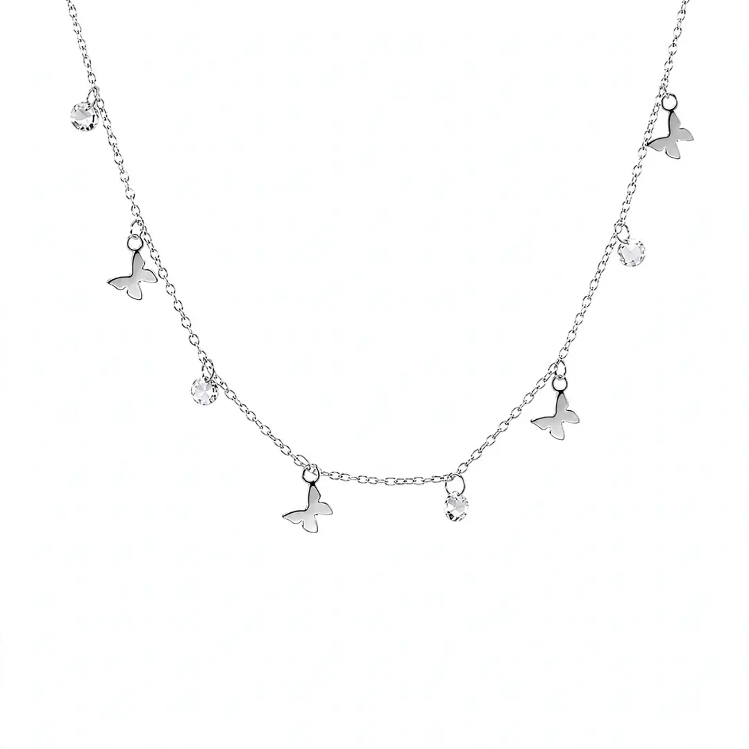 Cadena de Plata Rodinada Fabricación Italiana 925 modelo GIA11719 1