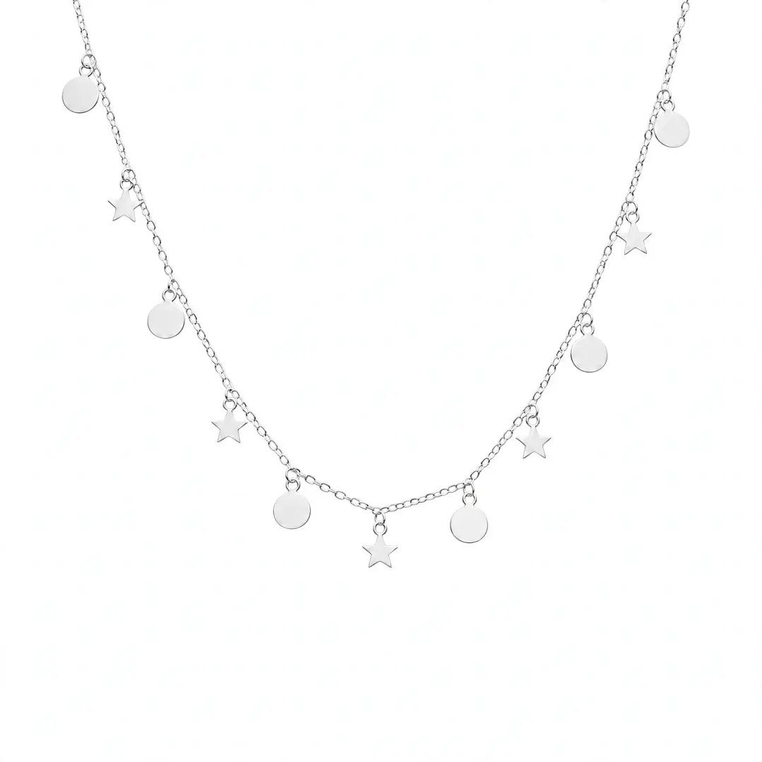 Cadena de Plata Rodinada Fabricación Italiana 925 modelo GIA11744 1