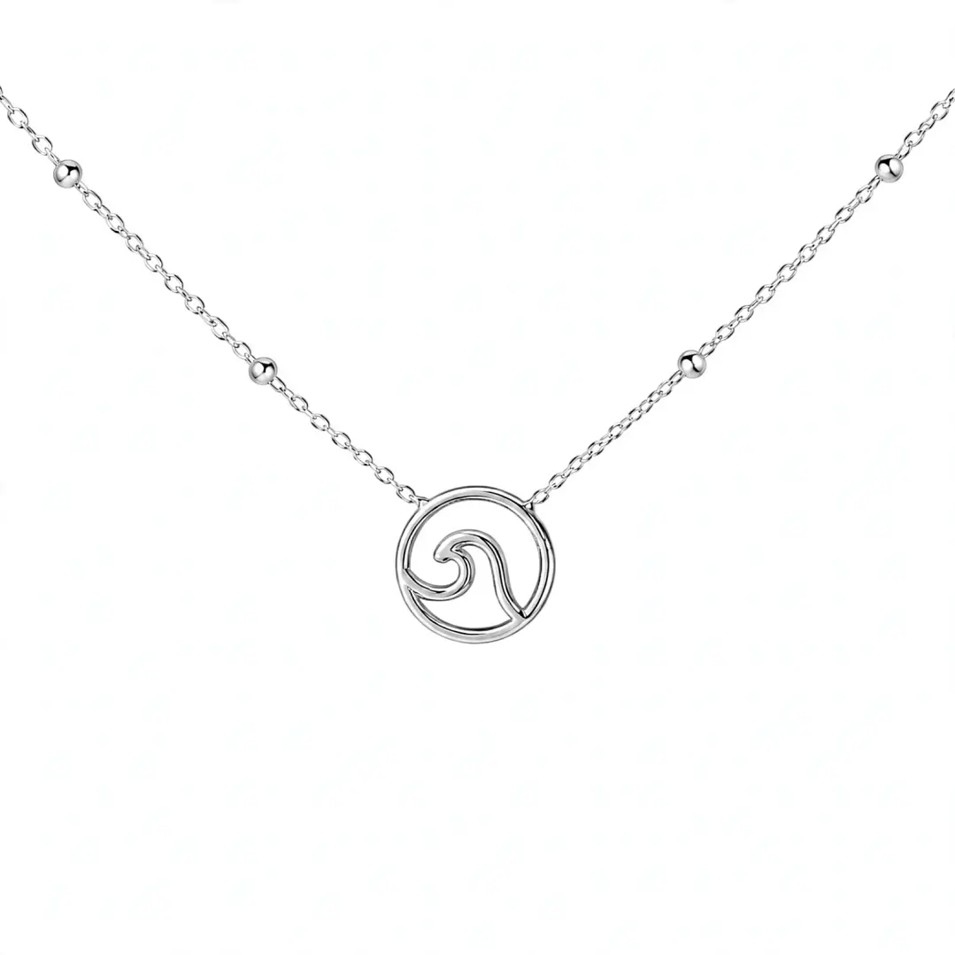 Cadena de Plata Rodinada Fabricación Italiana 925 modelo GIA12357 1
