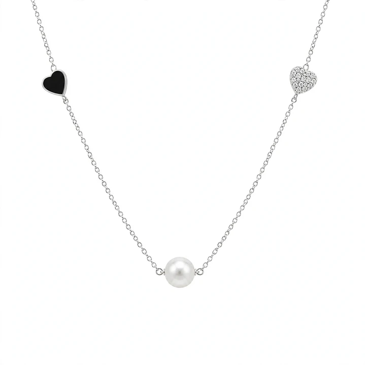 Cadena de Plata Rodinada Fabricación Italiana 925 modelo JNQY7946L 1