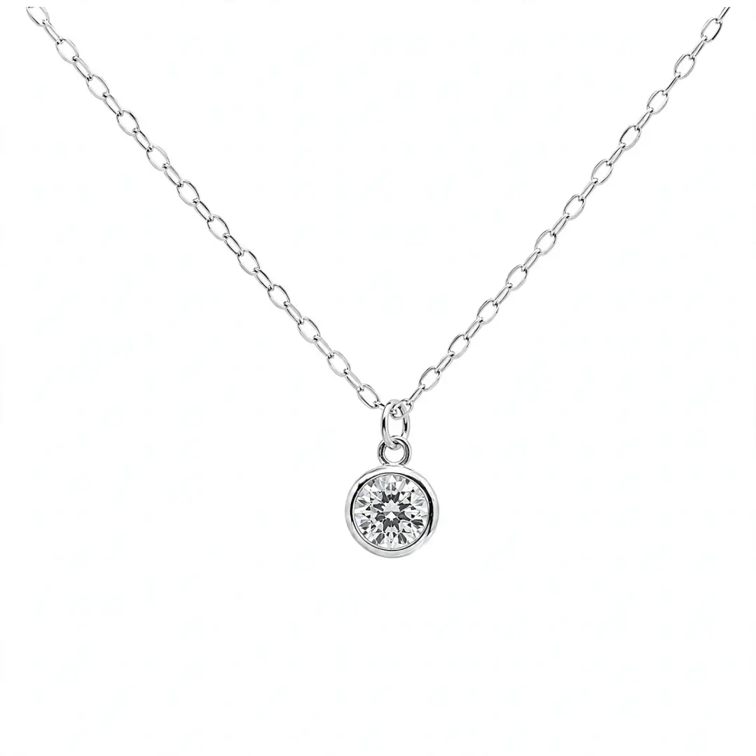 Cadena de Plata Rodinada Fabricación Italiana 925 modelo SWP10072+SWC10082-025 1