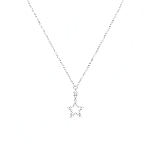 Cadena de Plata Rodinada Fabricación Italiana 925 modelo GIA11675