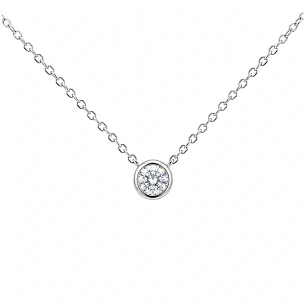 Cadena de Plata Rodinada Fabricación Italiana 925 modelo 7799FNSWSH1