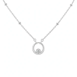 Cadena de Plata Rodinada Fabricación Italiana 925 modelo 26949FNSWSH1