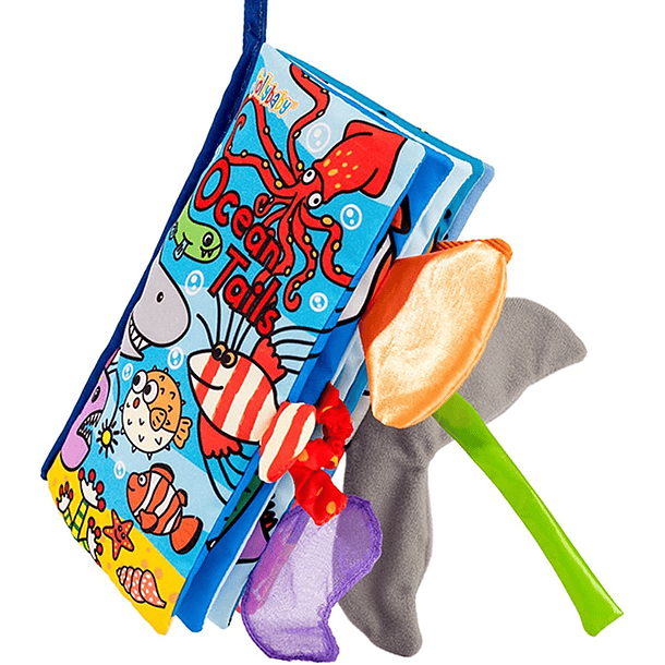 Ocean Tails Cloth Book 