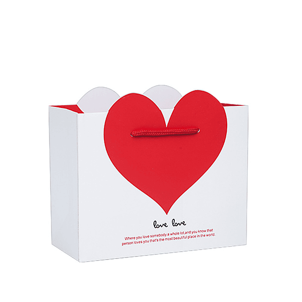 Bolsa Regalo - Corazón Rojo 