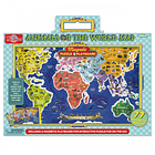 Rompecabezas Magnético Mapa de Animales del Mundo 77 Piezas 1