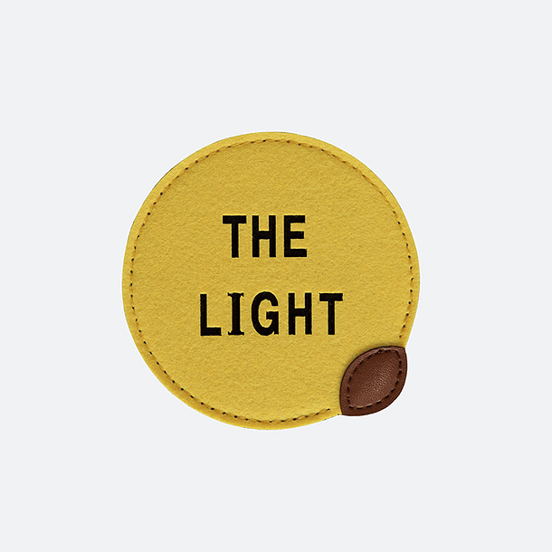 Posavaso Posaollas de Fieltro Fe Amarillo 