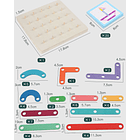 Tablero de Clavijas Montessori 2