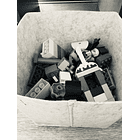 Cesta Organizadora de Fieltro Con Cruces Fe 6