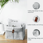 Cesta Organizadora de Fieltro Con Cruces Fe 4