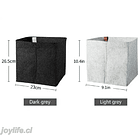 Cesta Organizadora de Fieltro Con Cruces Fe 2