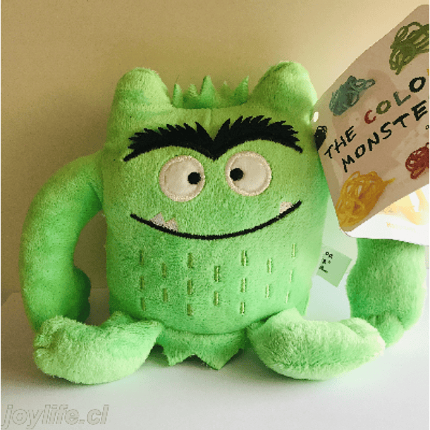 Monstruo De Colores Peluche Verde  