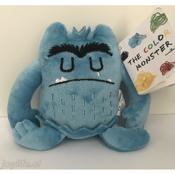 Monstruo De Colores Peluche Azul 