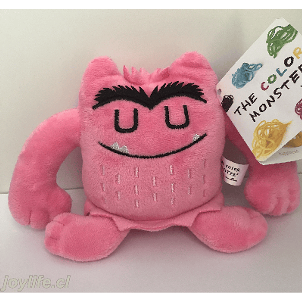 Monstruo De Colores Peluche Rosado 