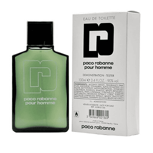 Tester Paco Pour Homme de Paco Rabanne Edt 100ml Hombre