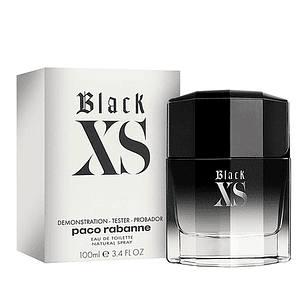 Tester Black XS (nuevo formato) de Paco Rabanne Edt 100ml Hombre