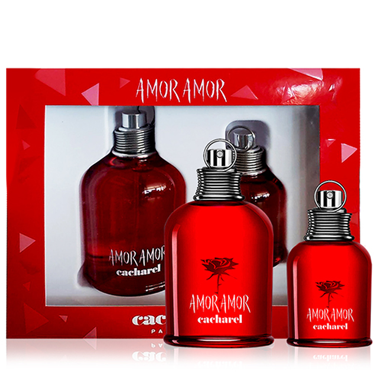 Estuche Amor Amor de Cacharel 100ml + 30ml Edt Mujer 3