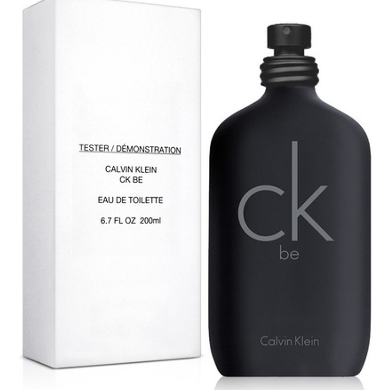 Tester CK Be de Calvin Klein Edt 200ml Unisex (sin tapa) 1