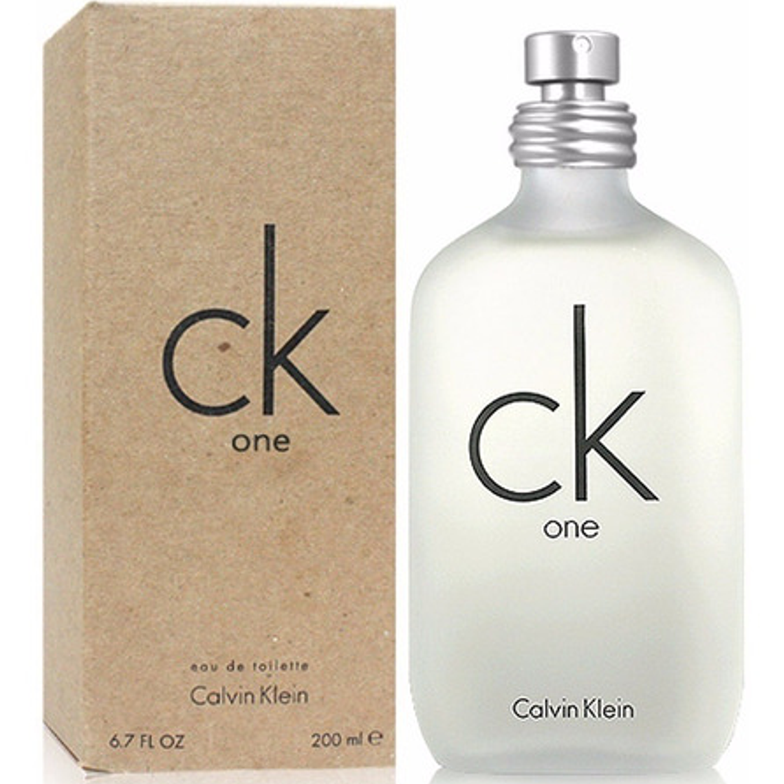 Tester Ck One de Calvin Klein(SIN TAPA) Edt 200ml Unisex 1