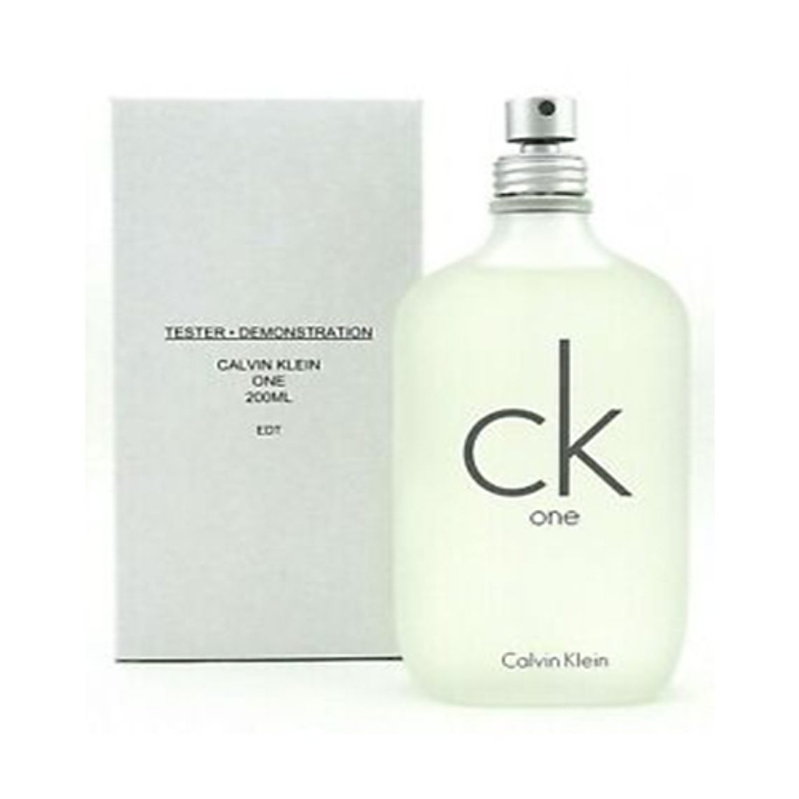 Tester Ck One de Calvin Klein(SIN TAPA) Edt 200ml Unisex 3