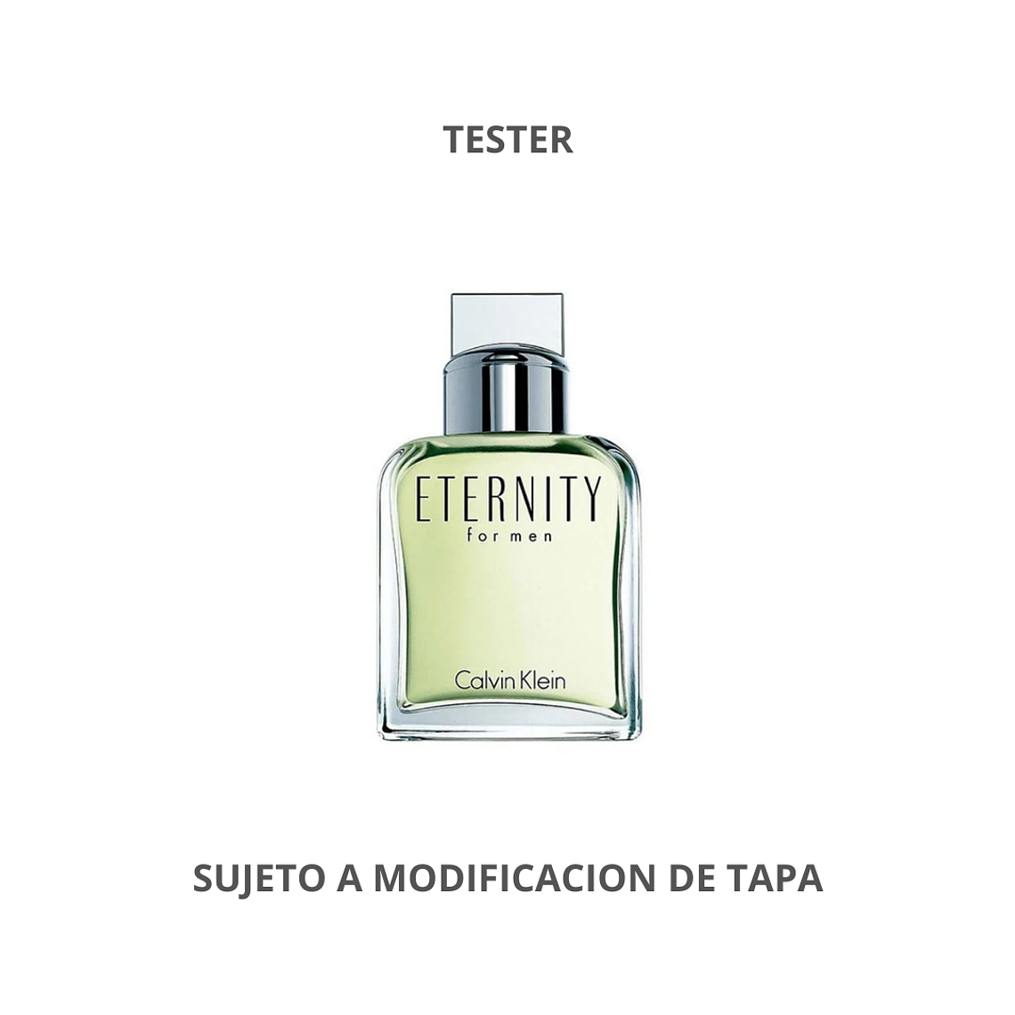 Tester Eternity for Men de Calvin Klein Edt 100ml Hombre (sin tapa) 1
