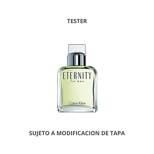 Tester Eternity for Men de Calvin Klein Edt 100ml Hombre (sin tapa)