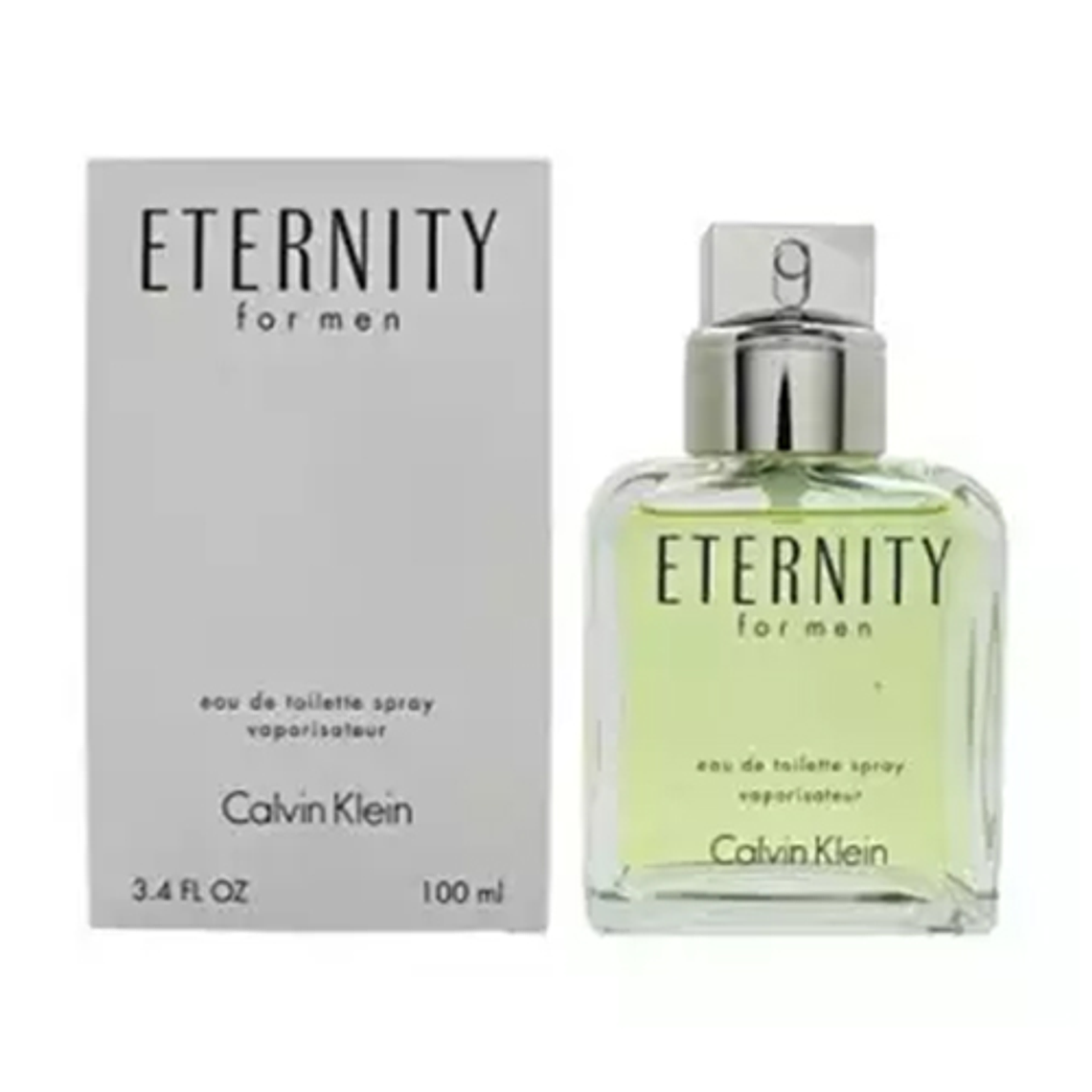 Tester Eternity for Men de Calvin Klein Edt 100ml Hombre (sin tapa) 2
