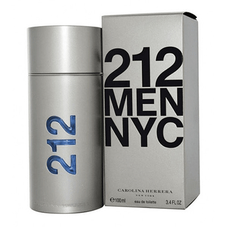 212 Men de Carolina Herrera Edt 100ml Hombre 3