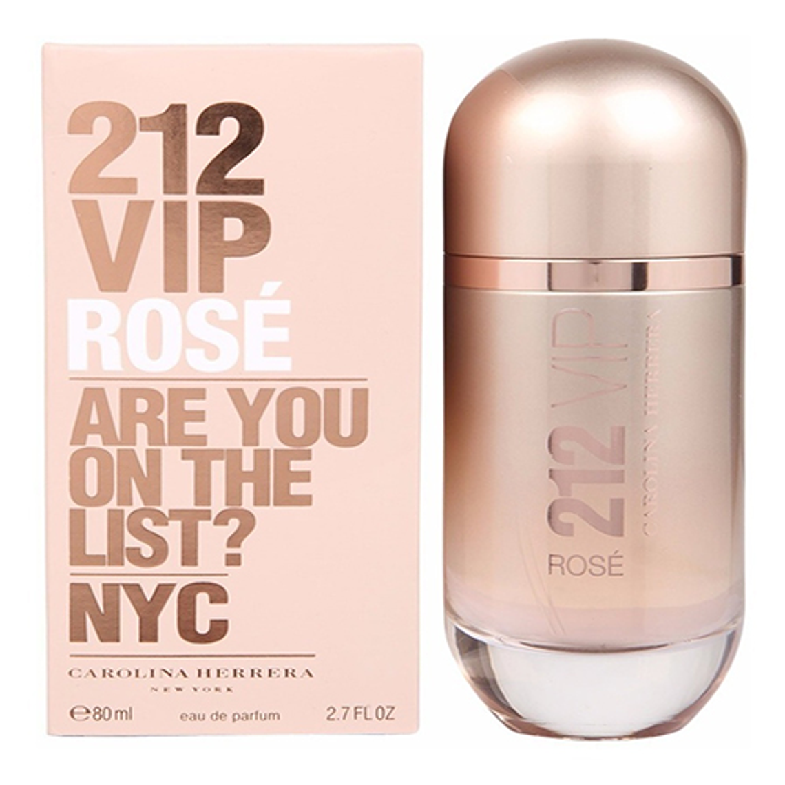 212 Vip Rose de Carolina Herrera Edp 80ml Mujer 1