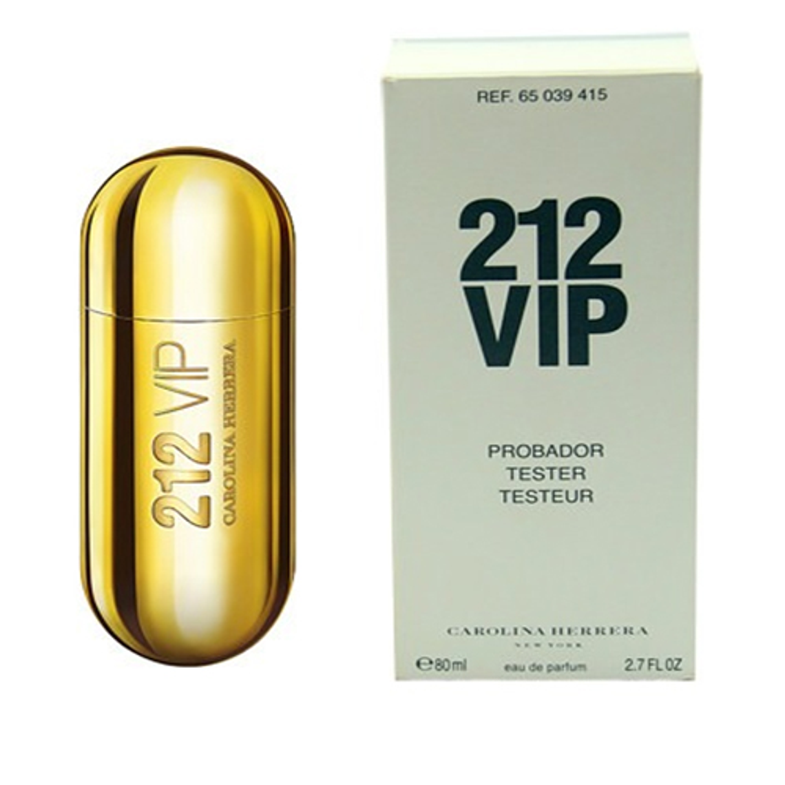 Tester 212 Vip de Carolina Herrera Edp 80ml Mujer 3