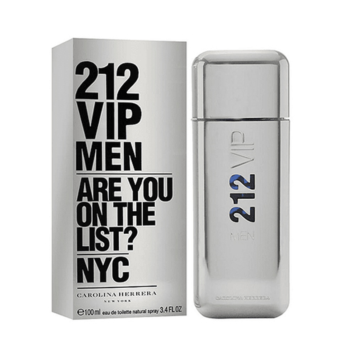 212 Vip Men de Carolina Herrera Edt 100ml 3