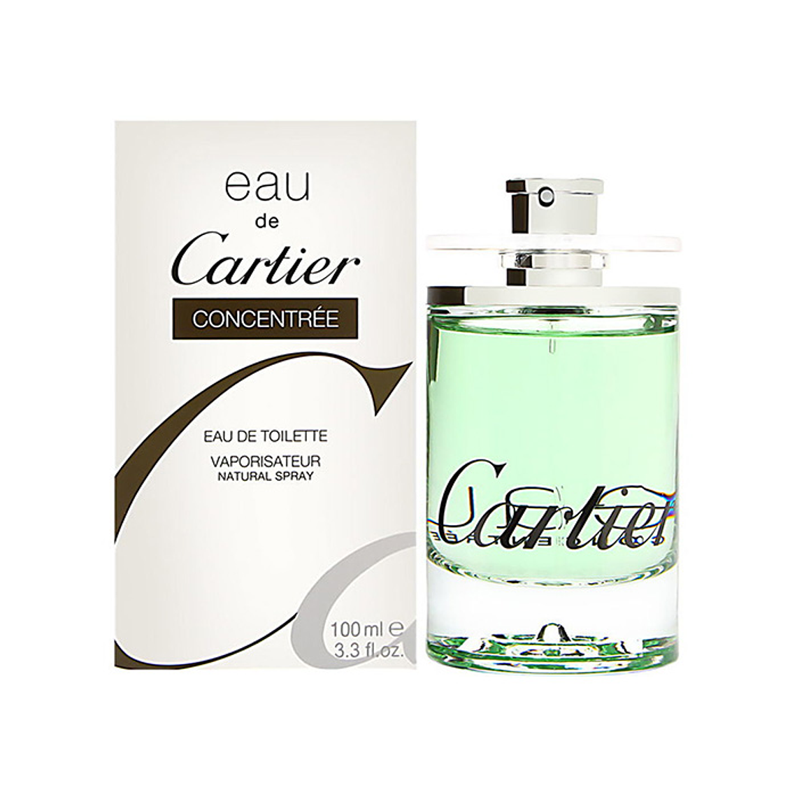 Tester Eau De Cartier Concentree de Cartier Edt 100ml Unisex 1