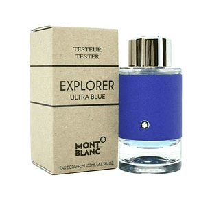 Tester Explorer Ultra Blue de Mont Blanc Edp 100 ml Hombre