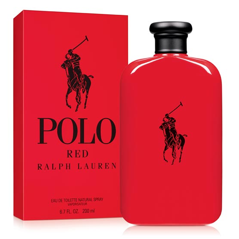 Polo Red de Ralph Lauren Edt 200 ml 1