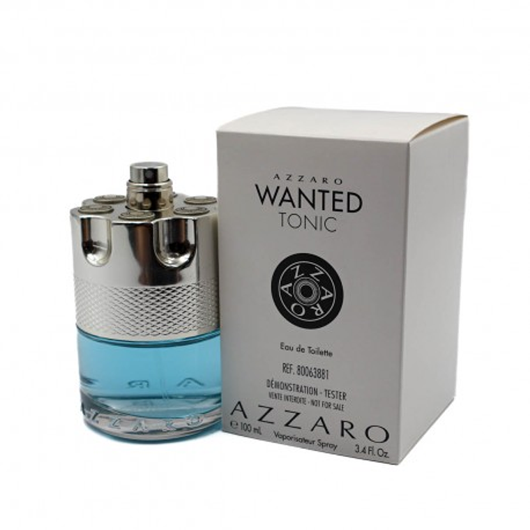 Tester Azzaro Wanted Tonic Edt 100 ml Hombre 1
