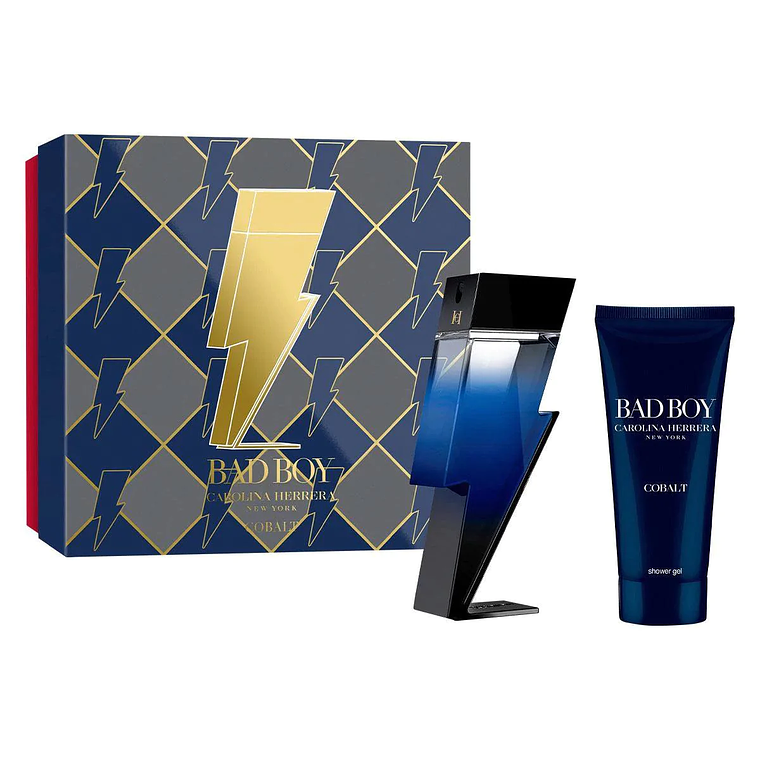 Estuche Bad Boy Cobalt de Carolina Herrera Edp 100 ml + gel de ducha 1